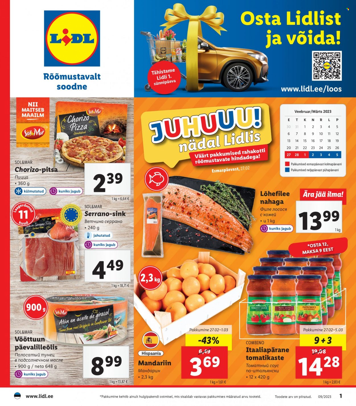 Lidl kliendileht - 27.02.2023 - 05.03.2023. Lehekülg 1