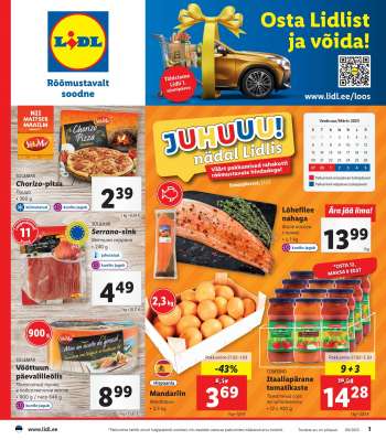 Kaupluse Lidl kliendileht - 27.02.2023 - 05.03.2023.