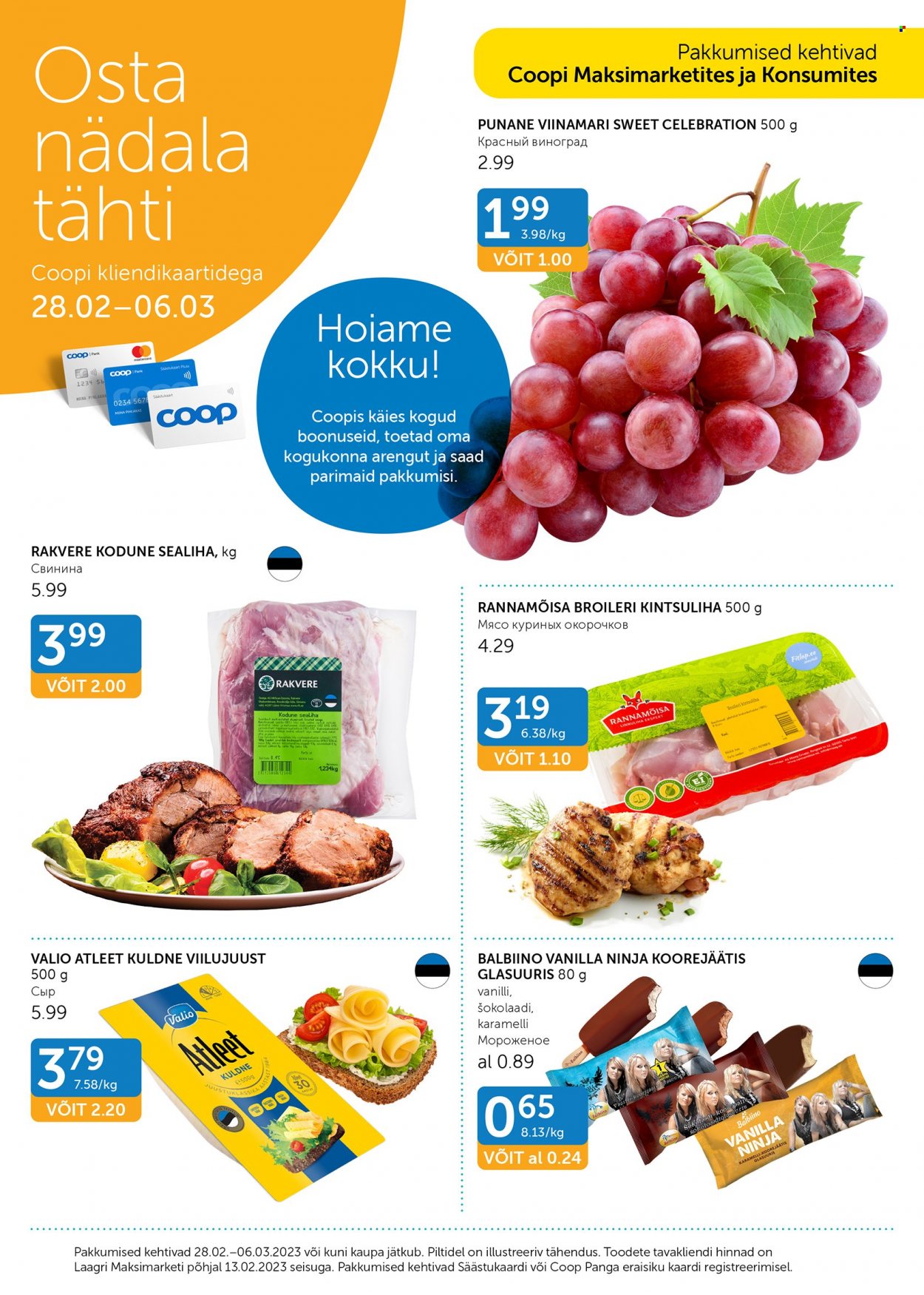 Coop kliendileht - 28.02.2023 - 06.03.2023. Lehekülg 1