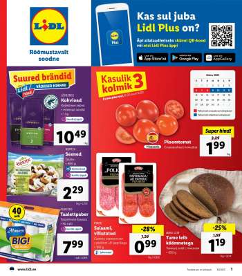 Kaupluse Lidl kliendileht - 06.03.2023 - 12.03.2023.