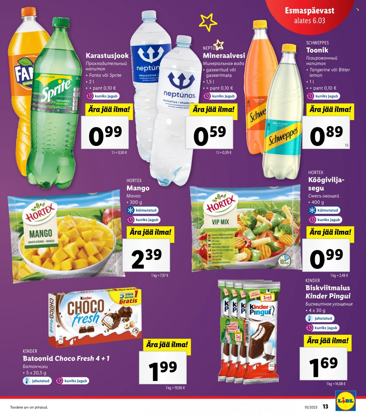 Lidl kliendileht - 06.03.2023 - 12.03.2023. Lehekülg 13