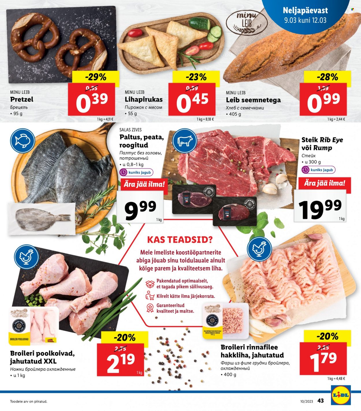 Lidl kliendileht - 06.03.2023 - 12.03.2023. Lehekülg 43