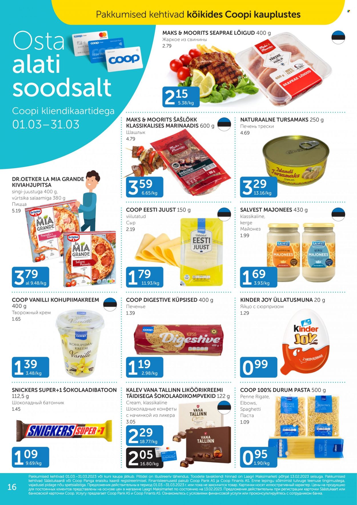 Coop kliendileht - 07.03.2023 - 13.03.2023. Lehekülg 16