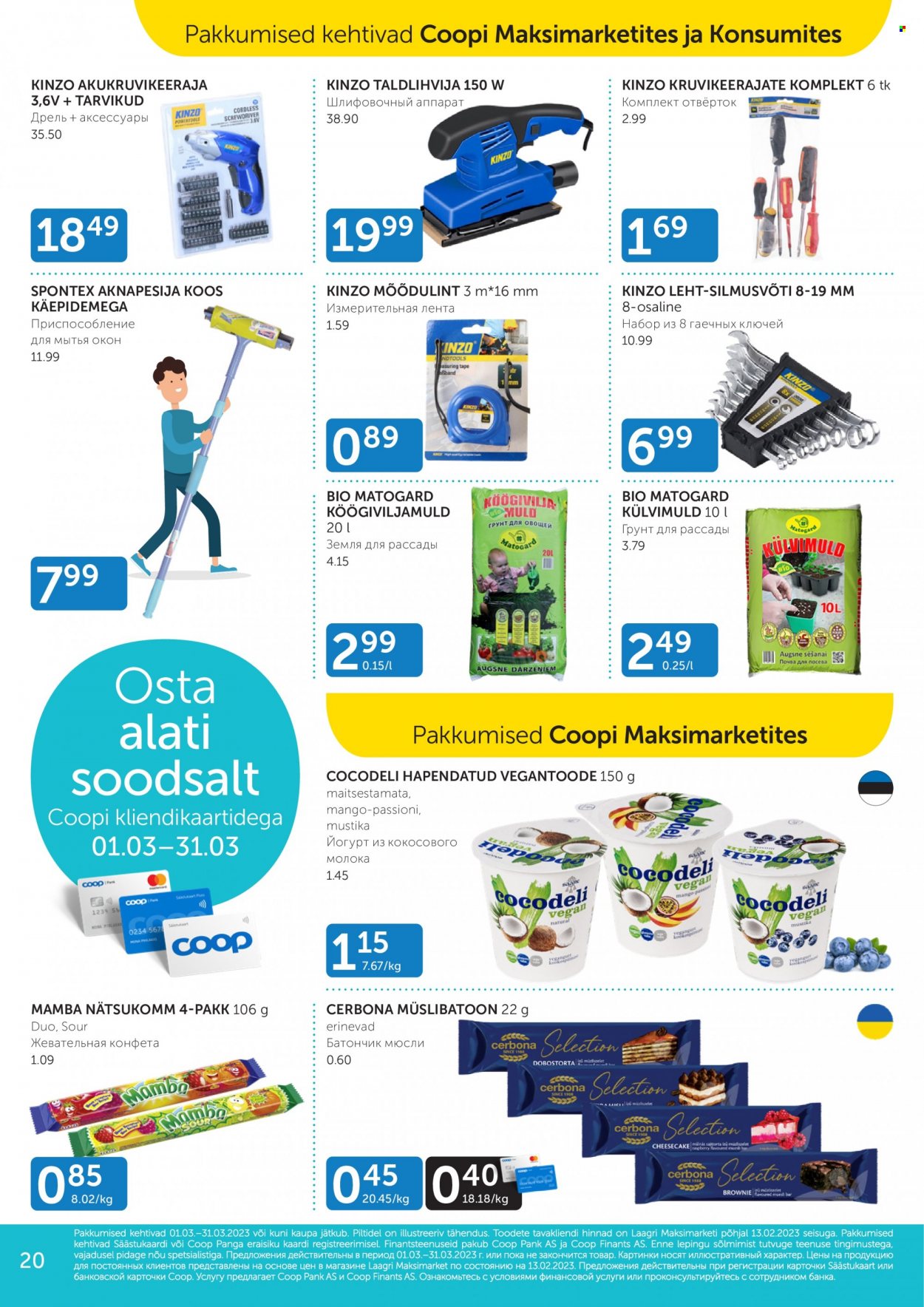 Coop kliendileht - 07.03.2023 - 13.03.2023. Lehekülg 20