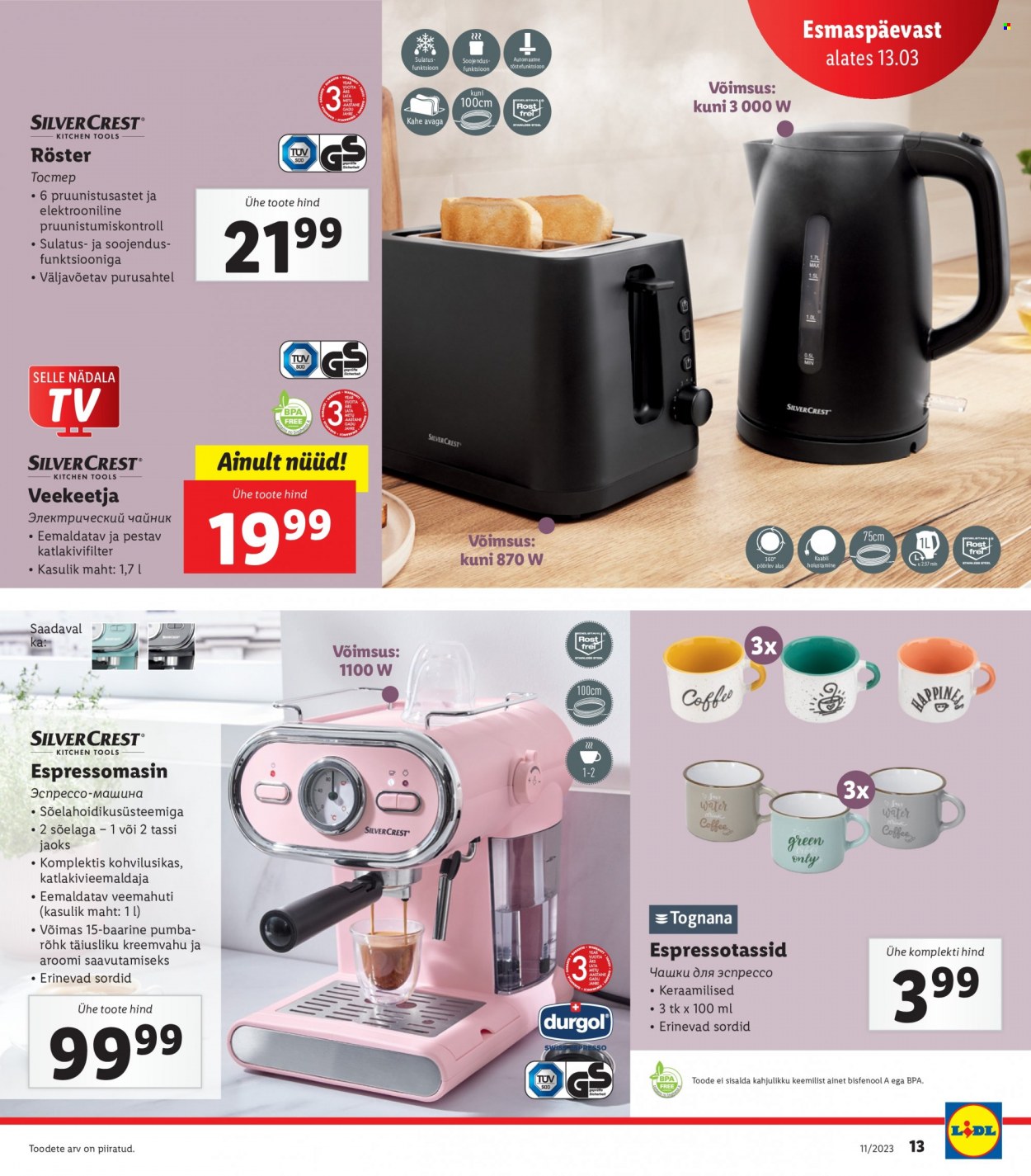 Lidl kliendileht - 13.03.2023 - 19.03.2023. Lehekülg 13