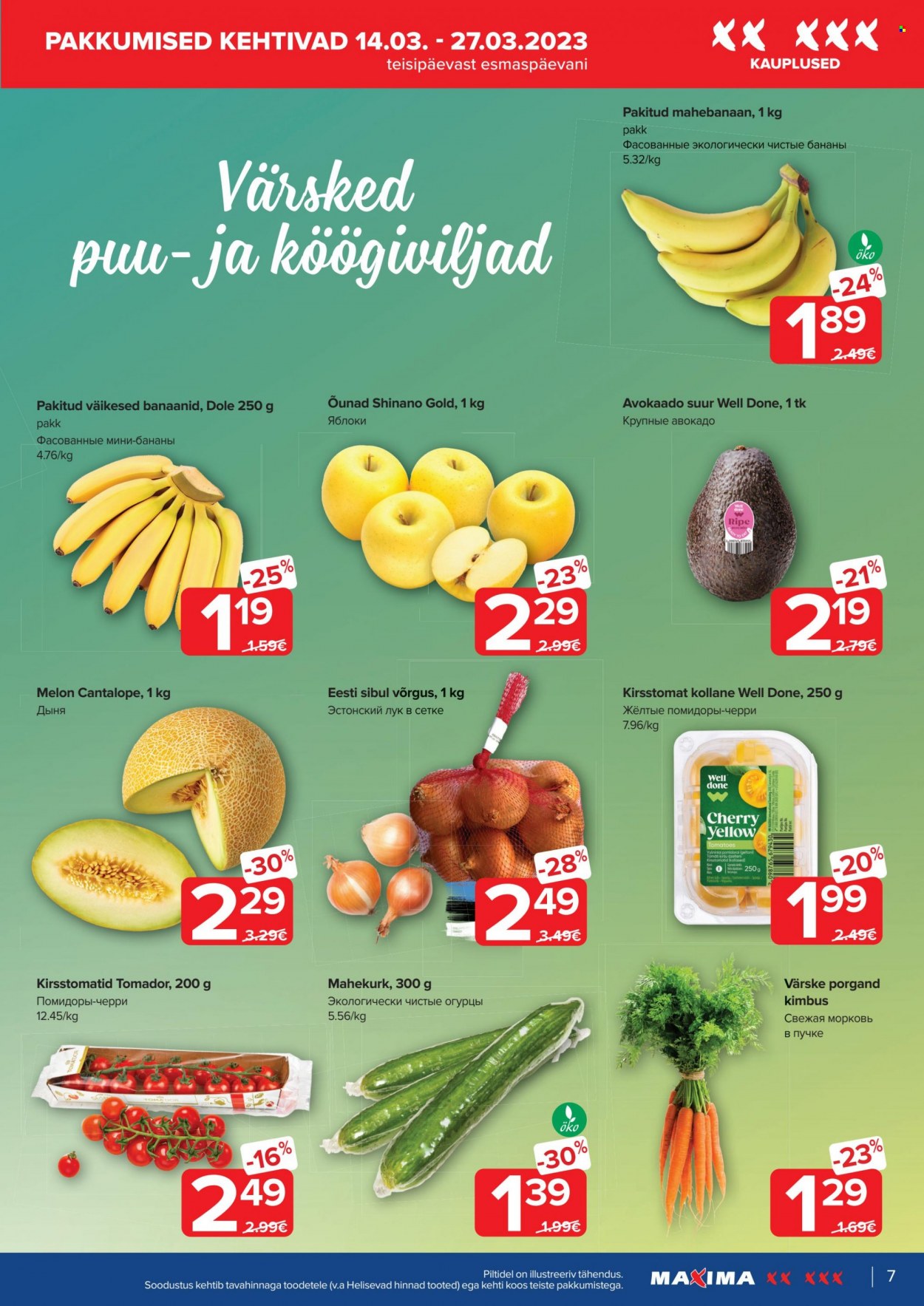 Maxima kliendileht - 14.03.2023 - 20.03.2023. Lehekülg 7