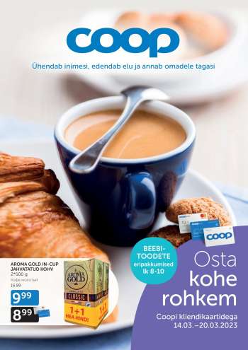 Kaupluse Coop kliendileht - 14.03.2023 - 20.03.2023.