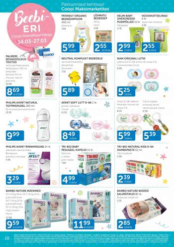 Kaupluse Coop kliendileht - 14.03.2023 - 20.03.2023.