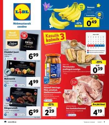 Kaupluse Lidl kliendileht - 20.03.2023 - 26.03.2023.
