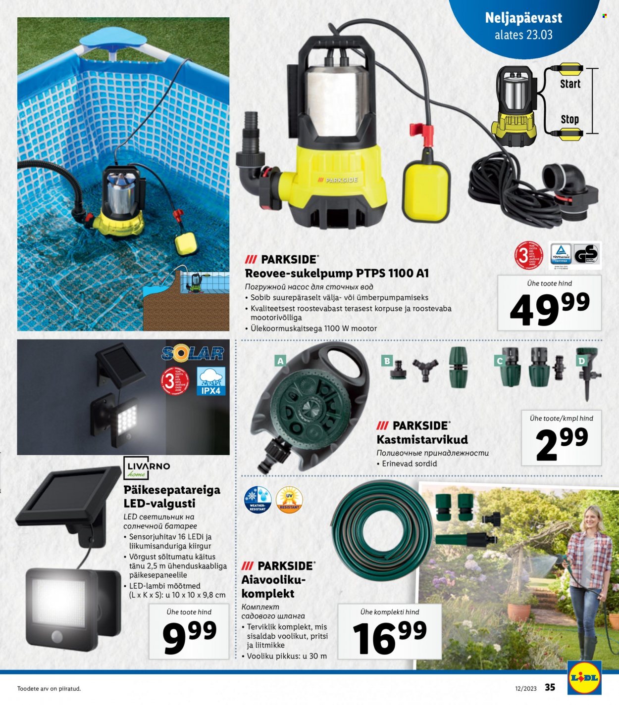 Lidl kliendileht - 20.03.2023 - 26.03.2023. Lehekülg 35