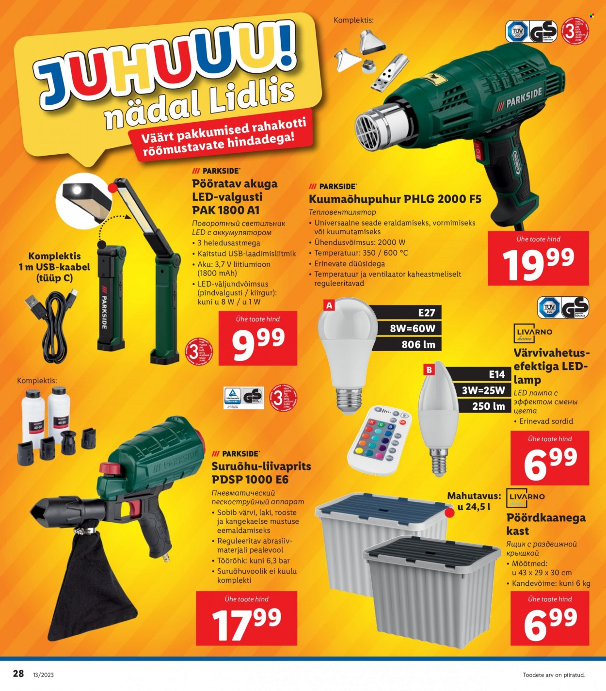 Lidl kliendileht - 27.03.2023 - 02.04.2023. Lehekülg 28