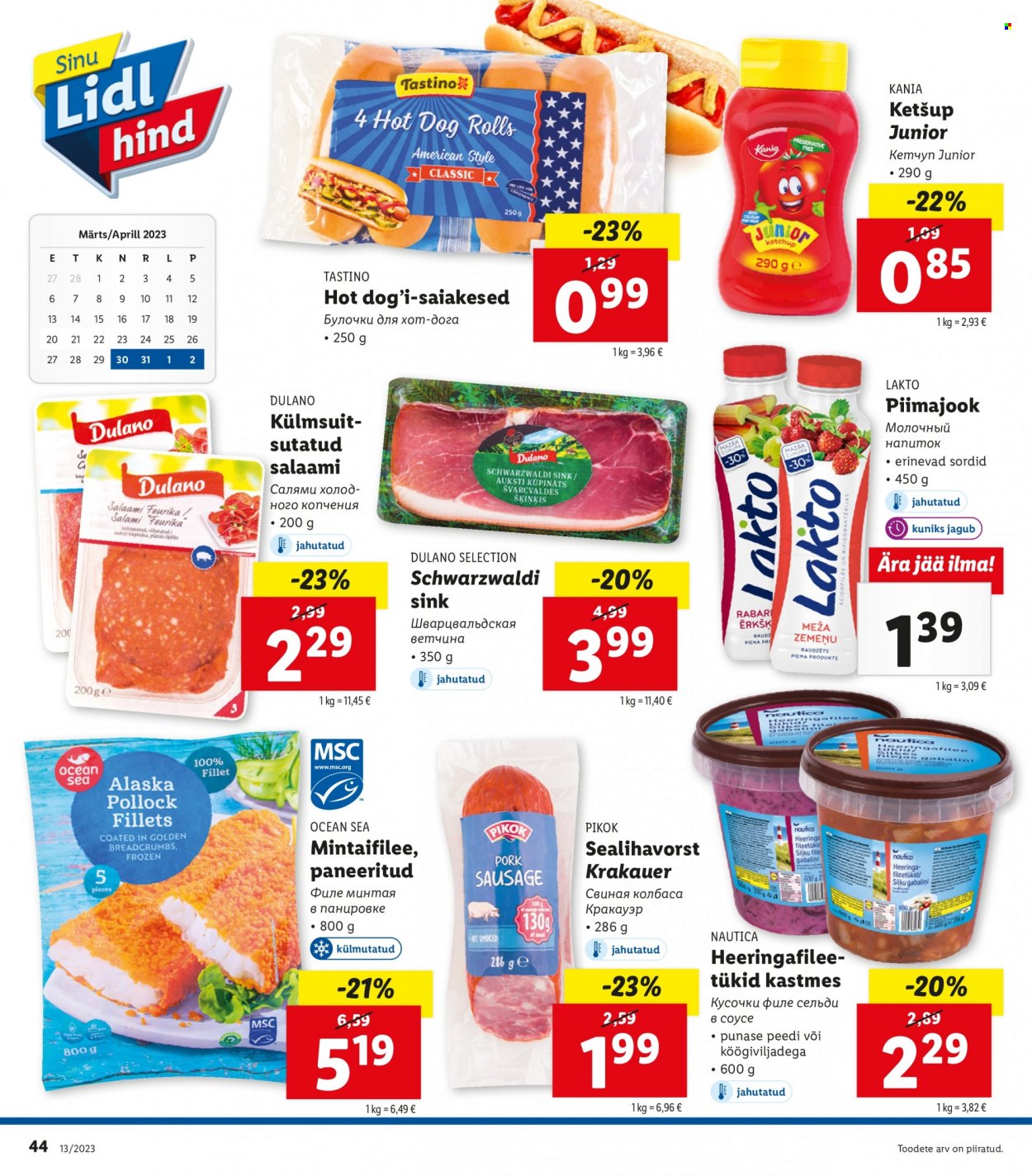 Lidl kliendileht - 27.03.2023 - 02.04.2023. Lehekülg 44