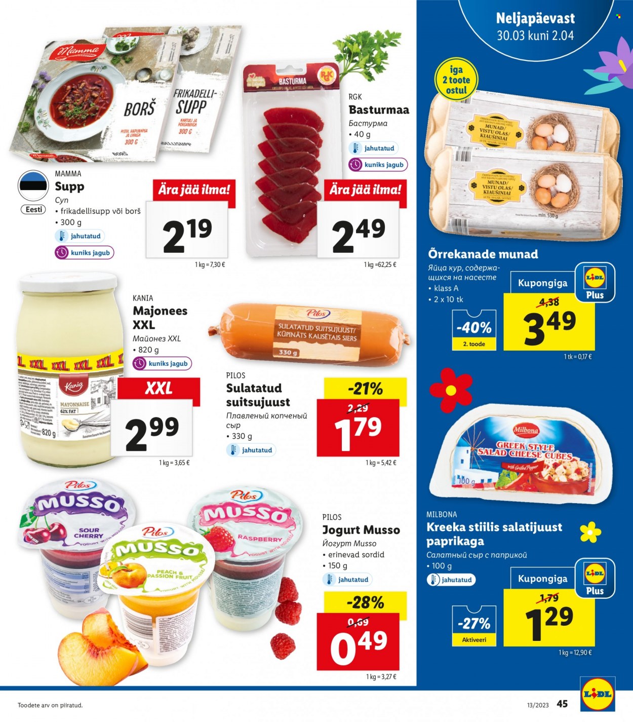 Lidl kliendileht - 27.03.2023 - 02.04.2023. Lehekülg 45