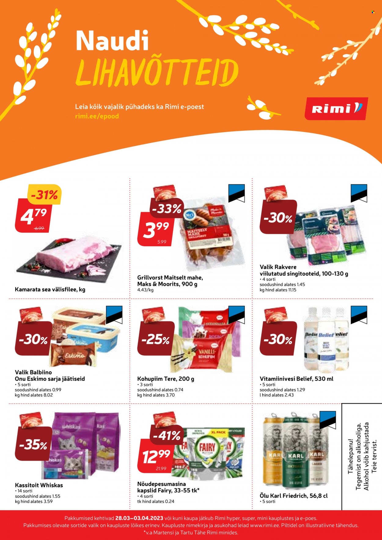 Rimi kliendileht - 28.03.2023 - 03.04.2023. Lehekülg 12