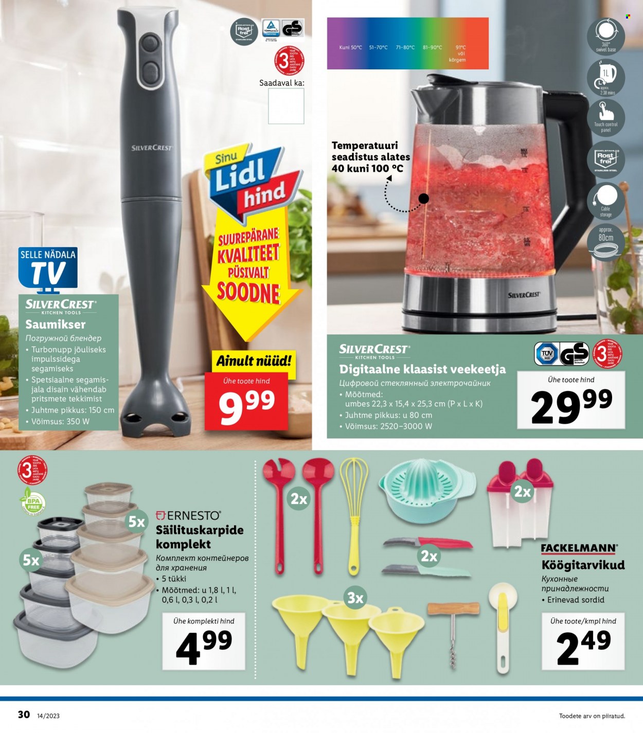 Lidl kliendileht - 03.04.2023 - 09.04.2023. Lehekülg 30