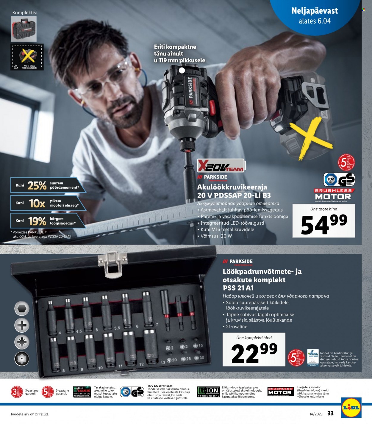 Lidl kliendileht - 03.04.2023 - 09.04.2023. Lehekülg 33