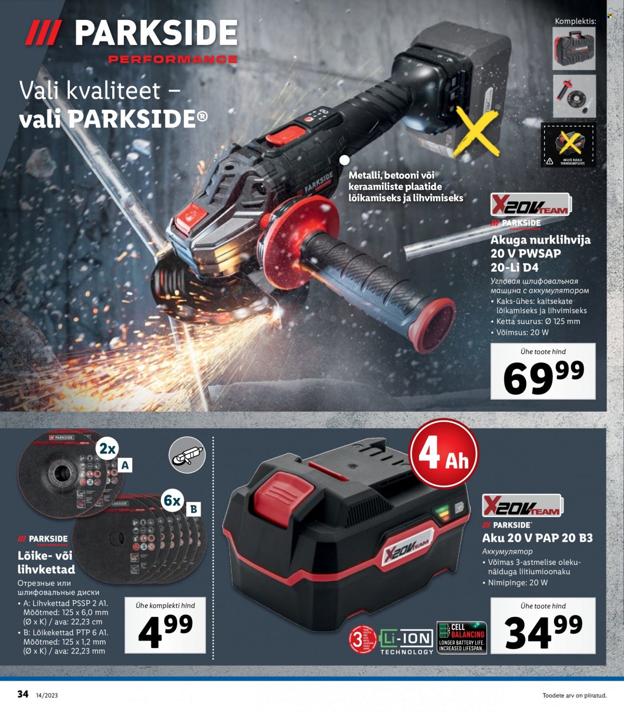 Lidl kliendileht - 03.04.2023 - 09.04.2023. Lehekülg 34