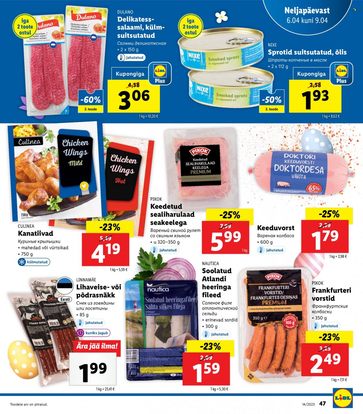 Lidl kliendileht - 03.04.2023 - 09.04.2023. Lehekülg 47