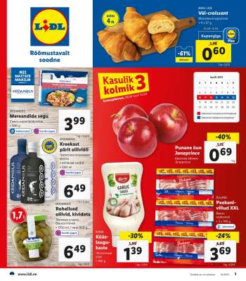 Kaupluse Lidl kliendileht - 10.04.2023 - 16.04.2023.