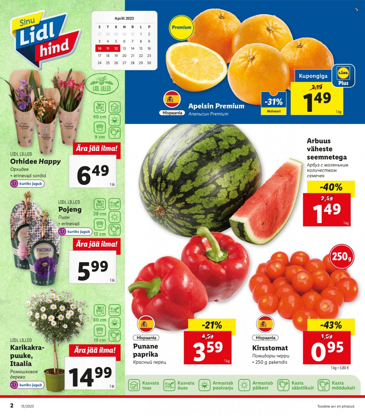 Lidl kliendileht - 10.04.2023 - 16.04.2023. Lehekülg 2