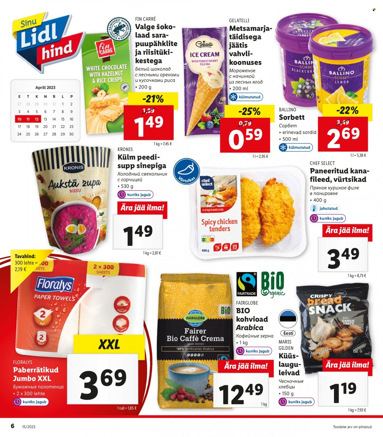 Lidl kliendileht - 10.04.2023 - 16.04.2023. Lehekülg 6