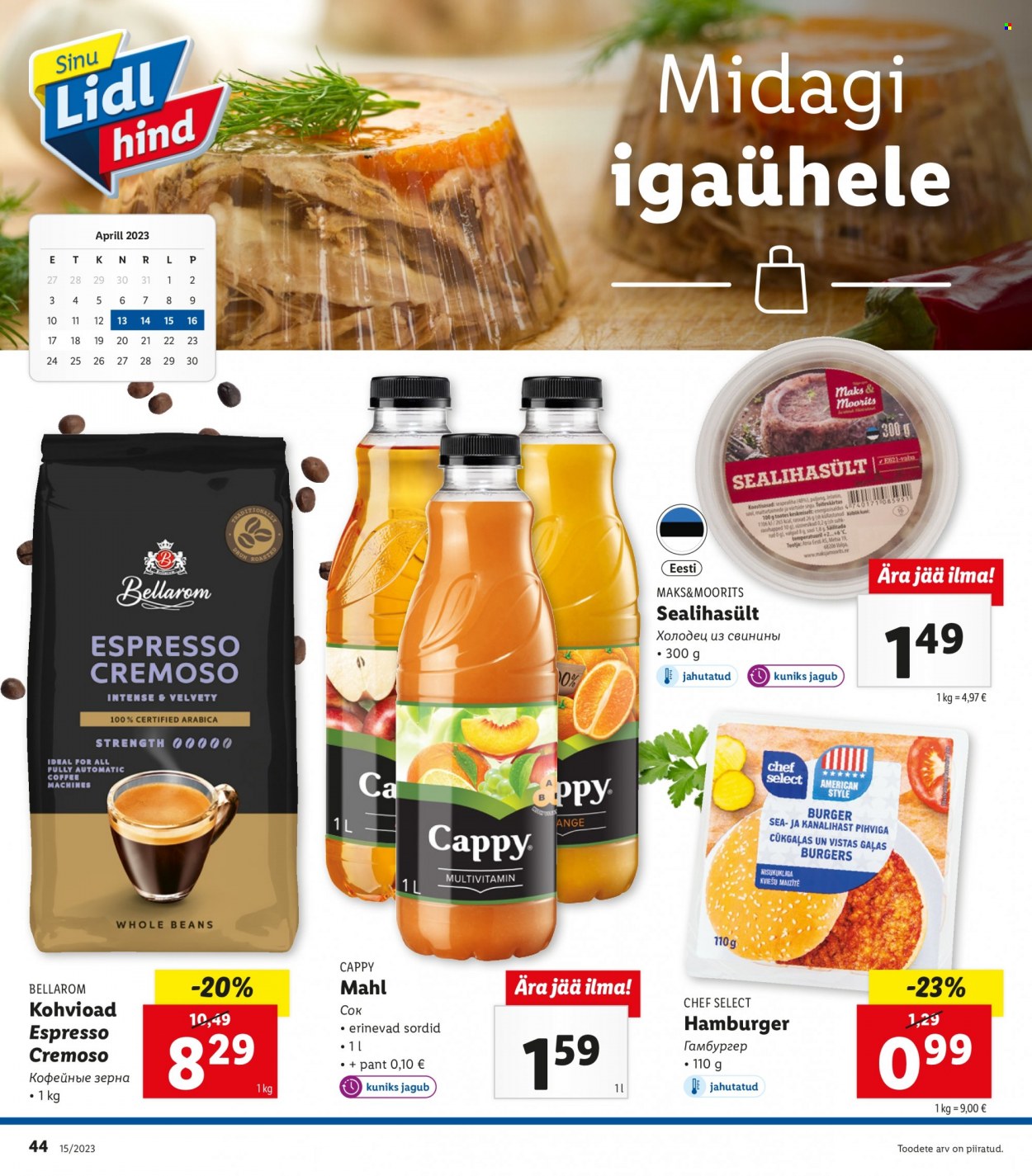 Lidl kliendileht - 10.04.2023 - 16.04.2023. Lehekülg 44