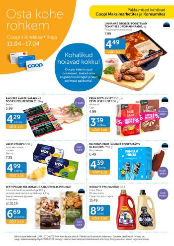 Kaupluse Coop kliendileht - 11.04.2023 - 17.04.2023.