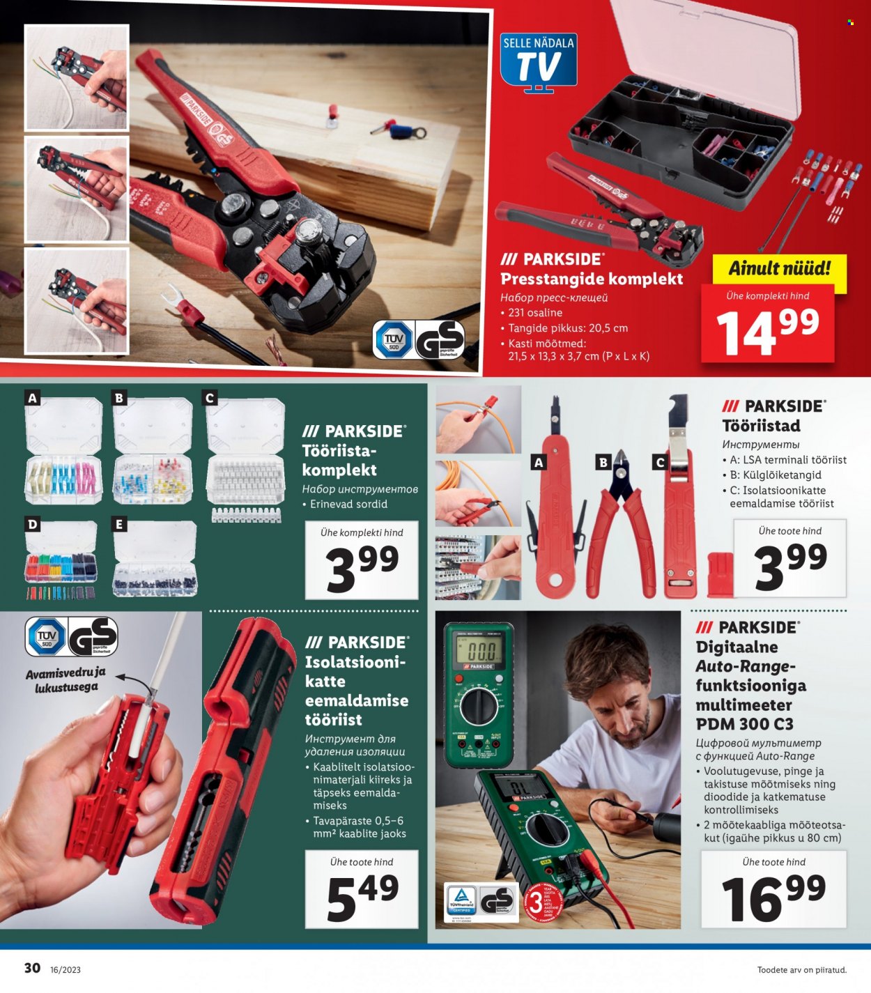Lidl kliendileht - 17.04.2023 - 23.04.2023. Lehekülg 30