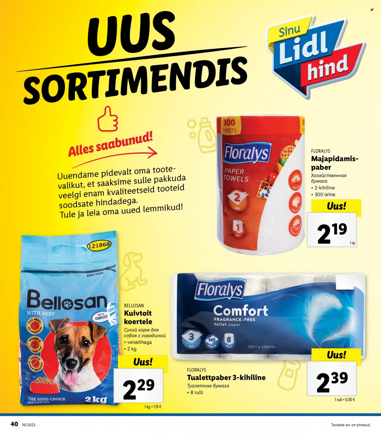 Lidl kliendileht - 17.04.2023 - 23.04.2023. Lehekülg 40