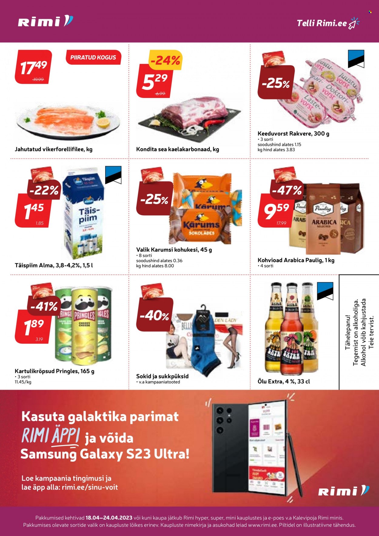 Rimi kliendileht - 18.04.2023 - 24.04.2023. Lehekülg 16