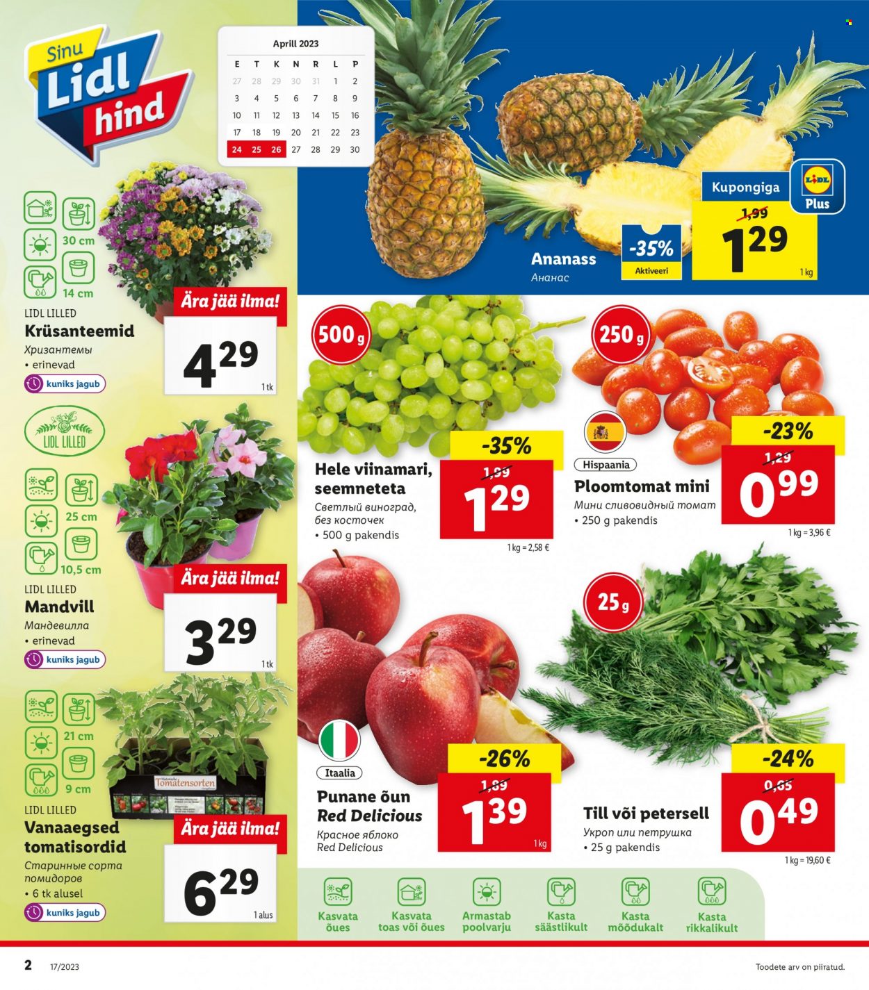 Lidl kliendileht - 24.04.2023 - 30.04.2023. Lehekülg 2
