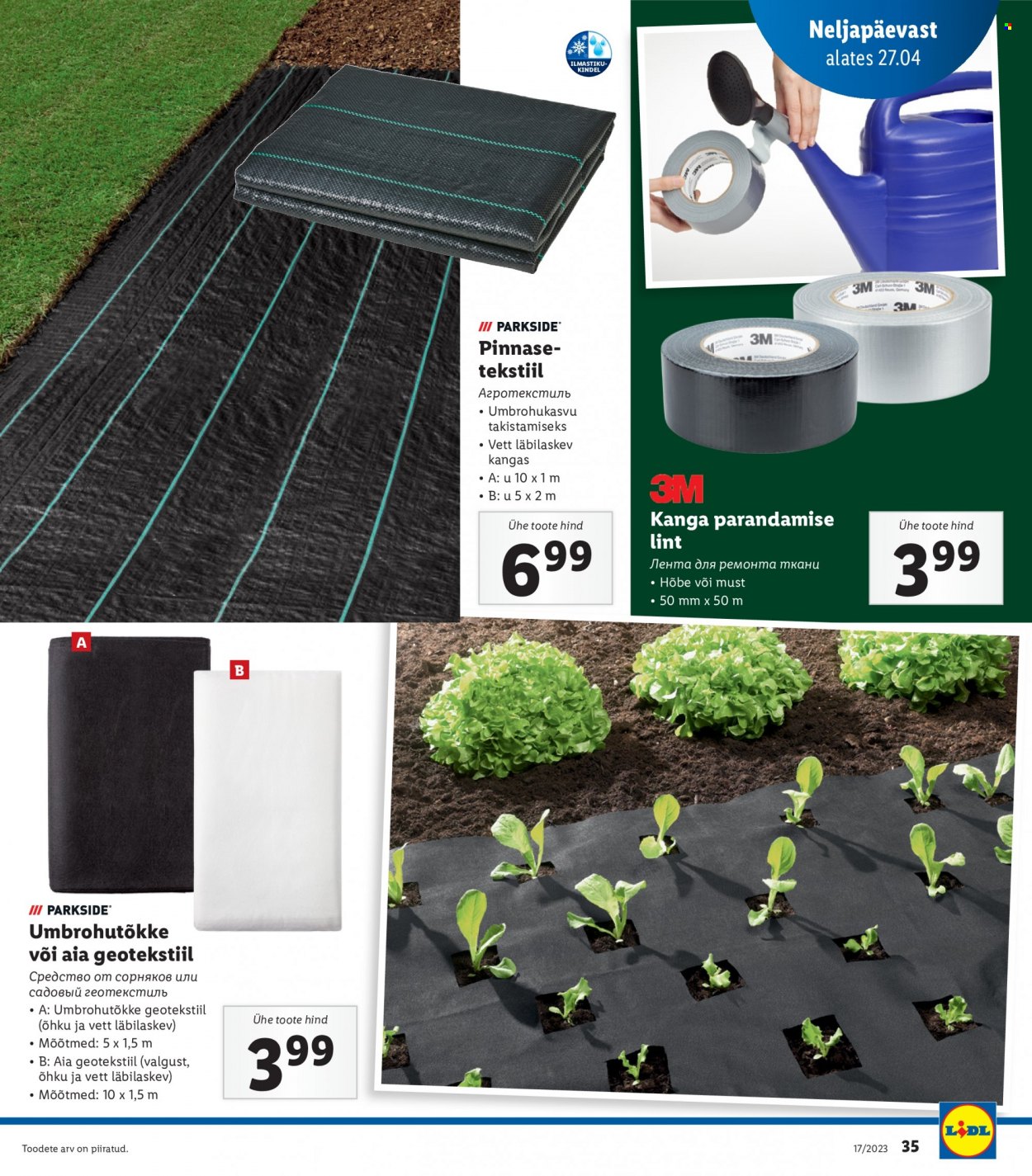 Lidl kliendileht - 24.04.2023 - 30.04.2023. Lehekülg 35