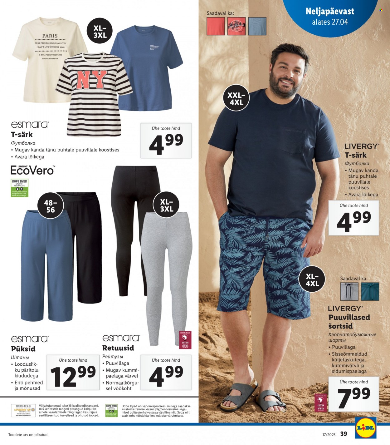 Lidl kliendileht - 24.04.2023 - 30.04.2023. Lehekülg 39