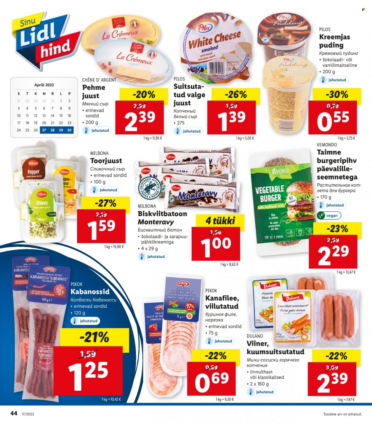 Lidl kliendileht - 24.04.2023 - 30.04.2023. Lehekülg 44
