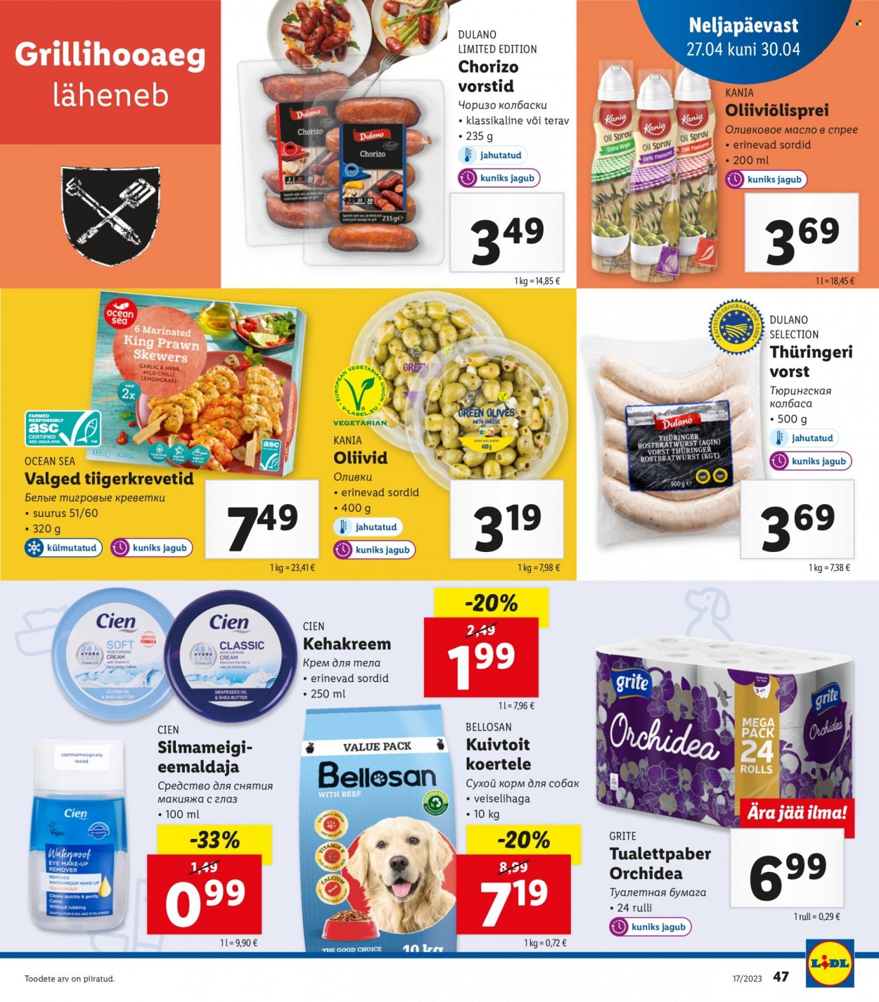 Lidl kliendileht - 24.04.2023 - 30.04.2023. Lehekülg 47