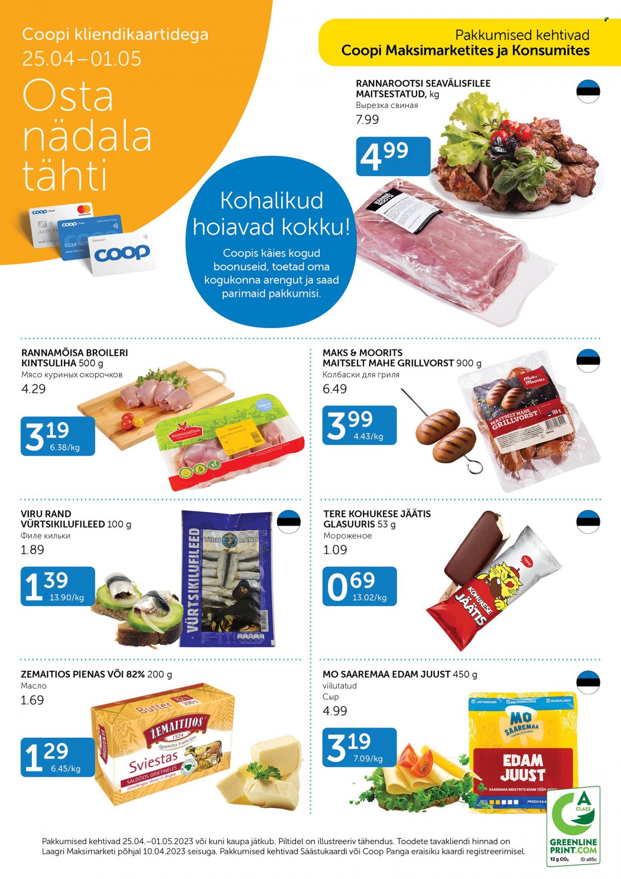 Coop kliendileht - 25.04.2023 - 01.05.2023. Lehekülg 1