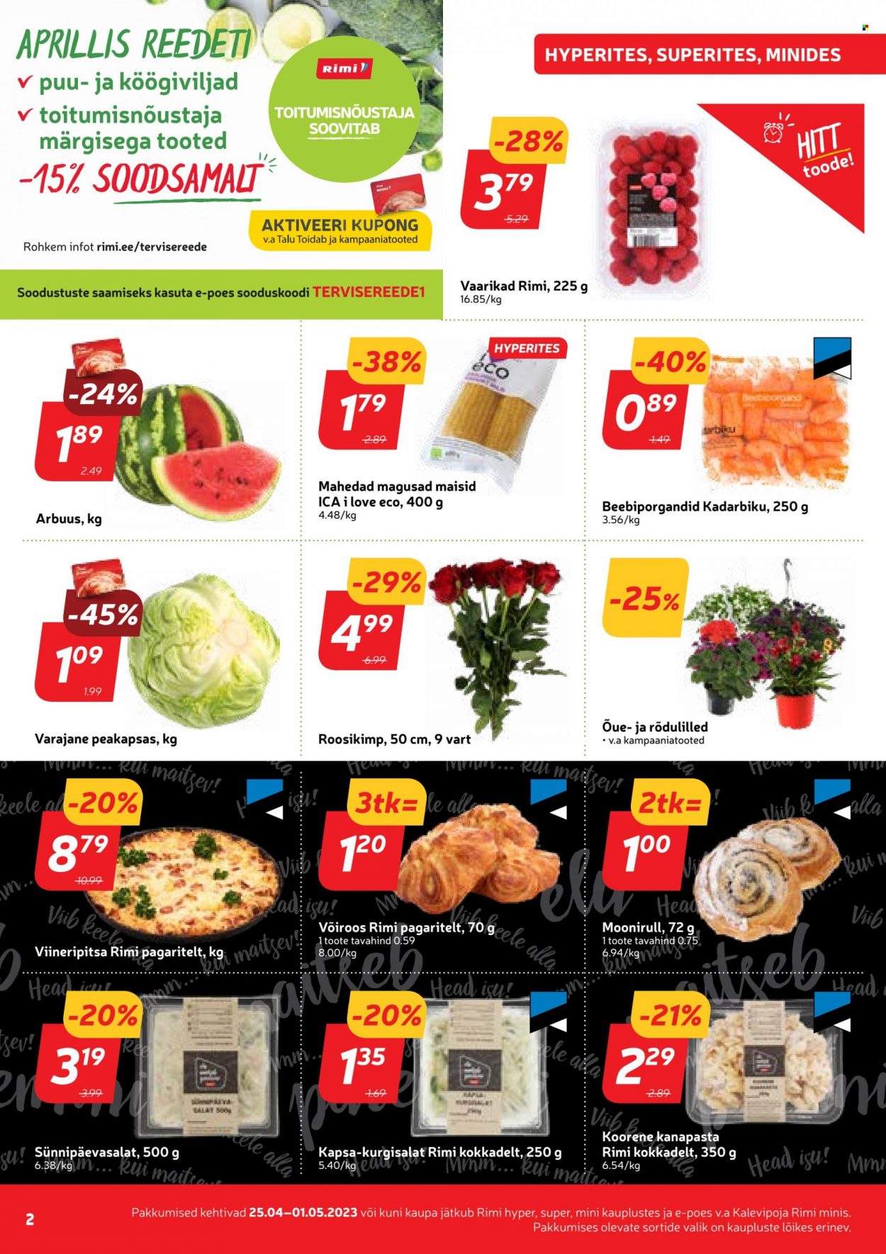 Rimi kliendileht - 25.04.2023 - 01.05.2023. Lehekülg 2