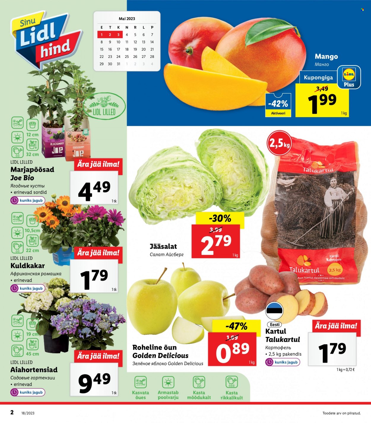 Lidl kliendileht - 01.05.2023 - 07.05.2023. Lehekülg 2