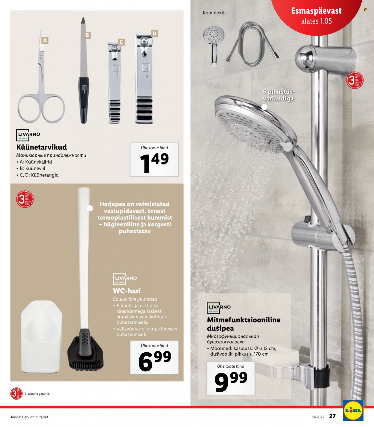 Lidl kliendileht - 01.05.2023 - 07.05.2023. Lehekülg 33