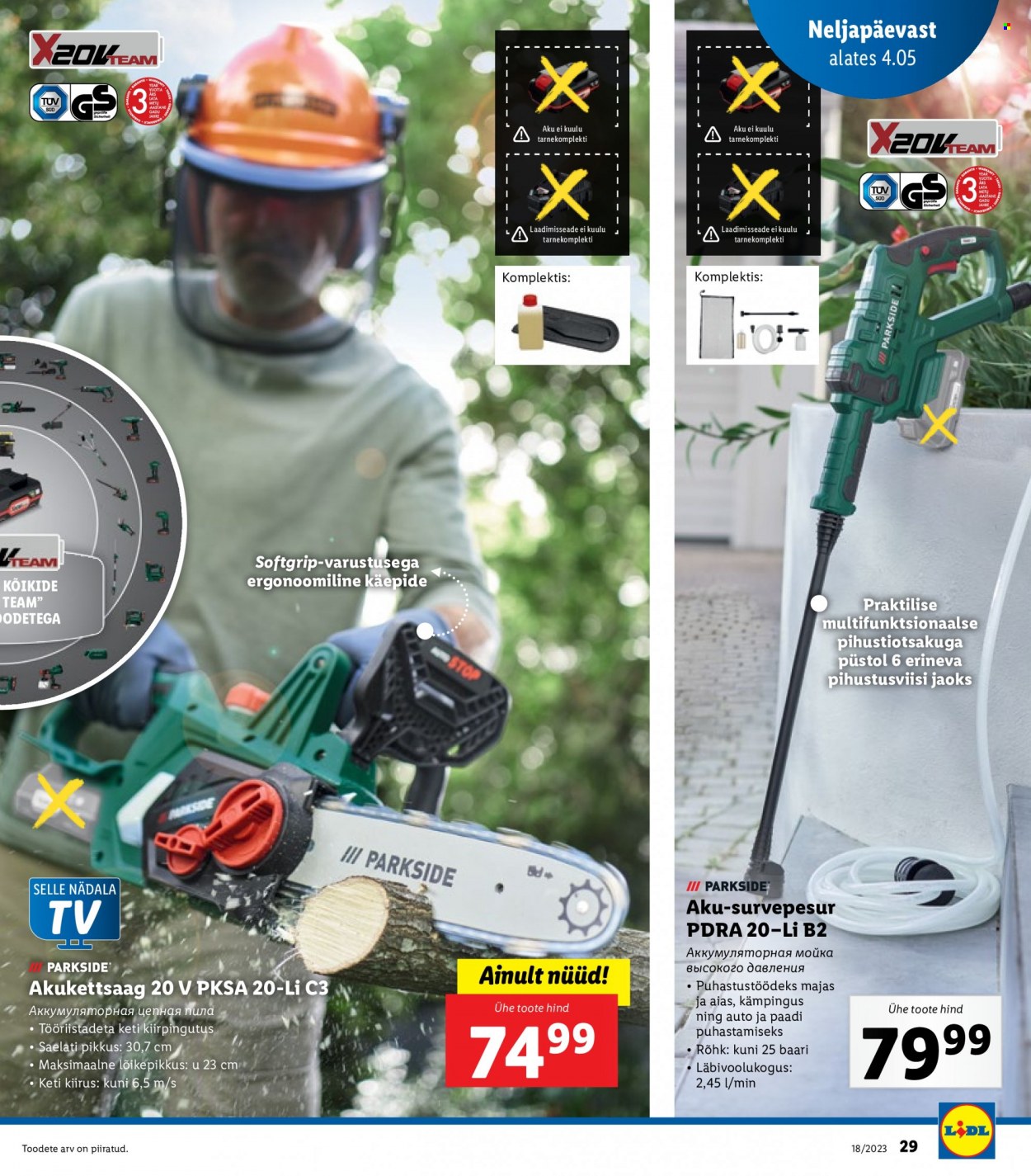 Lidl kliendileht - 01.05.2023 - 07.05.2023. Lehekülg 35