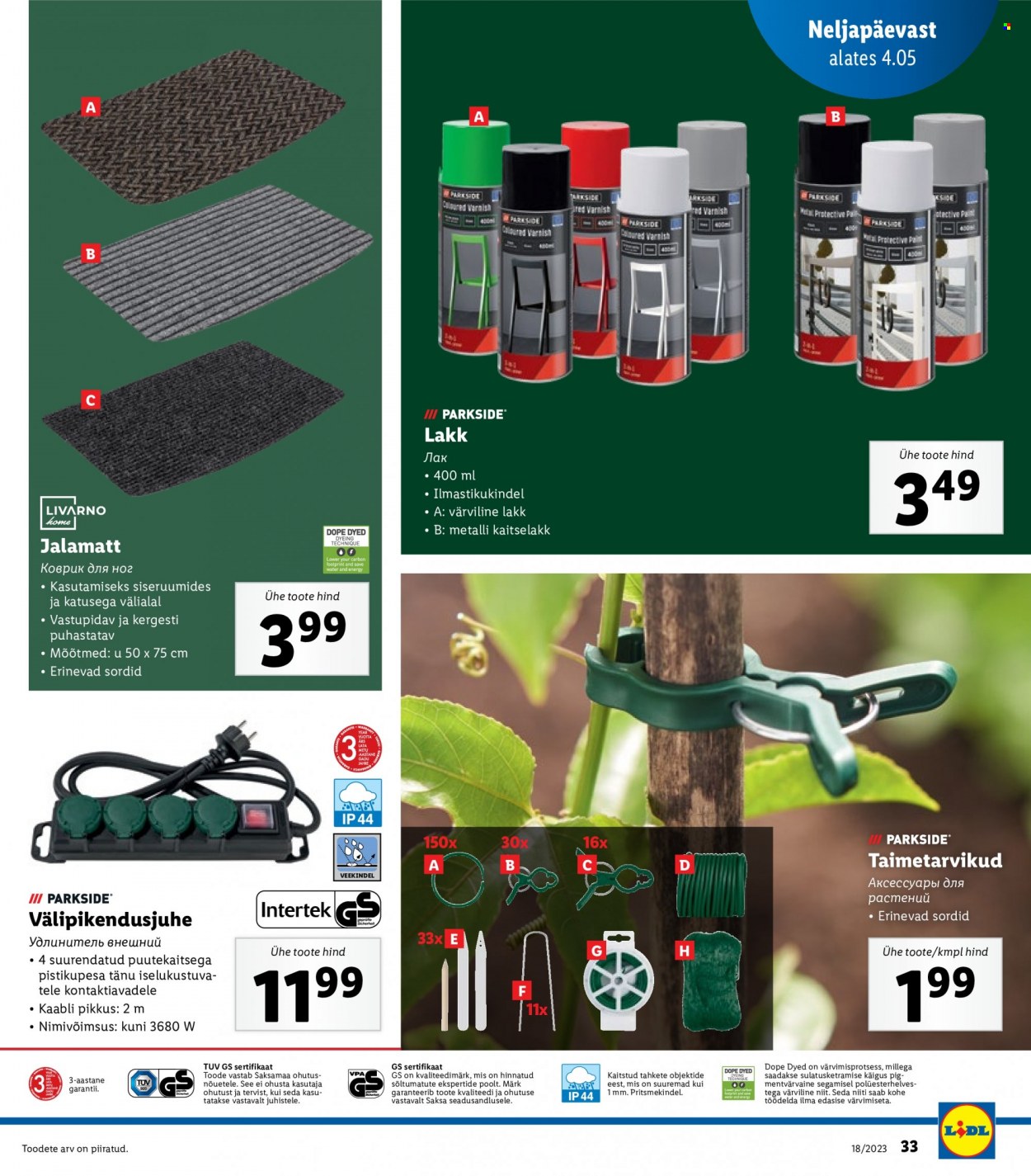 Lidl kliendileht - 01.05.2023 - 07.05.2023. Lehekülg 39