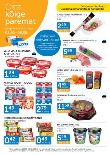 Kaupluse Coop kliendileht - 02.05.2023 - 08.05.2023.