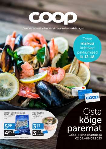 Kaupluse Coop kliendileht - 02.05.2023 - 08.05.2023.
