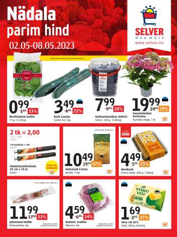 Kaupluse Selver kliendileht - 02.05.2023 - 08.05.2023.