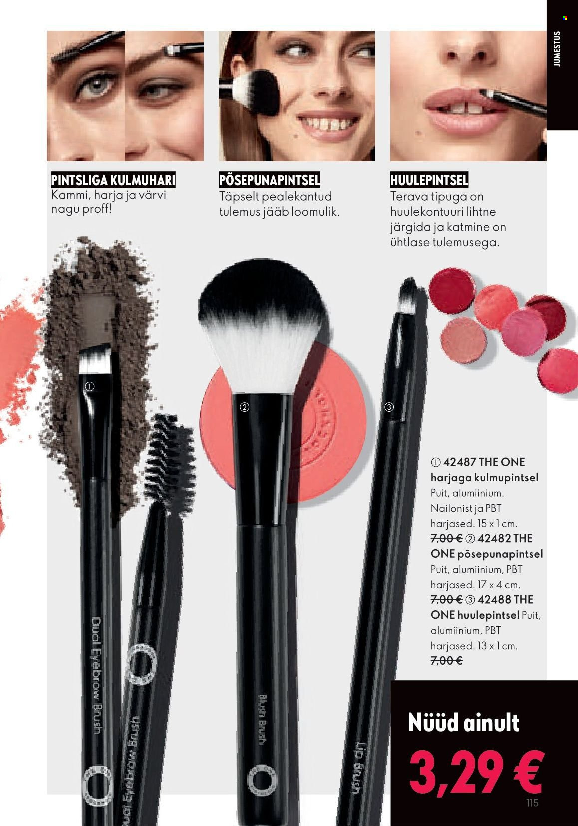 Kaupluse Oriflame kliendileht - 17.05.2023 - 06.06.2023 - soodustooted - kulmupintsel. Lehekülg 116.