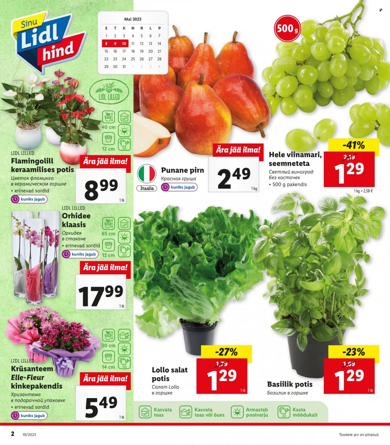 Lidl kliendileht - 08.05.2023 - 14.05.2023. Lehekülg 2