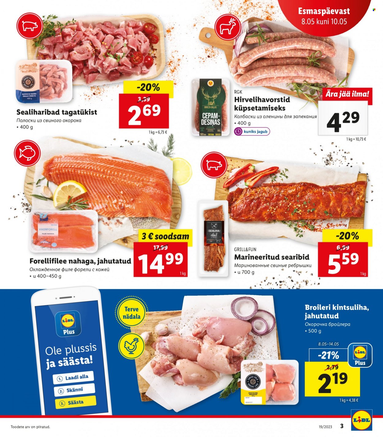 Lidl kliendileht - 08.05.2023 - 14.05.2023. Lehekülg 3