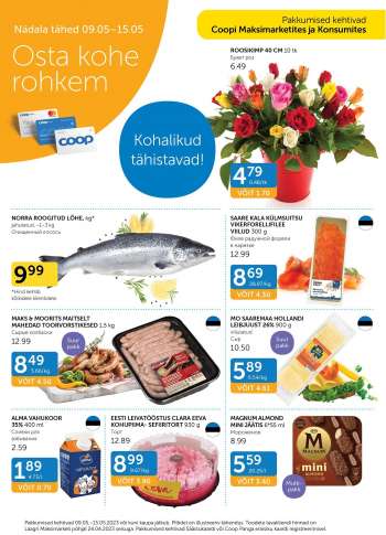 Kaupluse Coop kliendileht - 09.05.2023 - 15.05.2023.