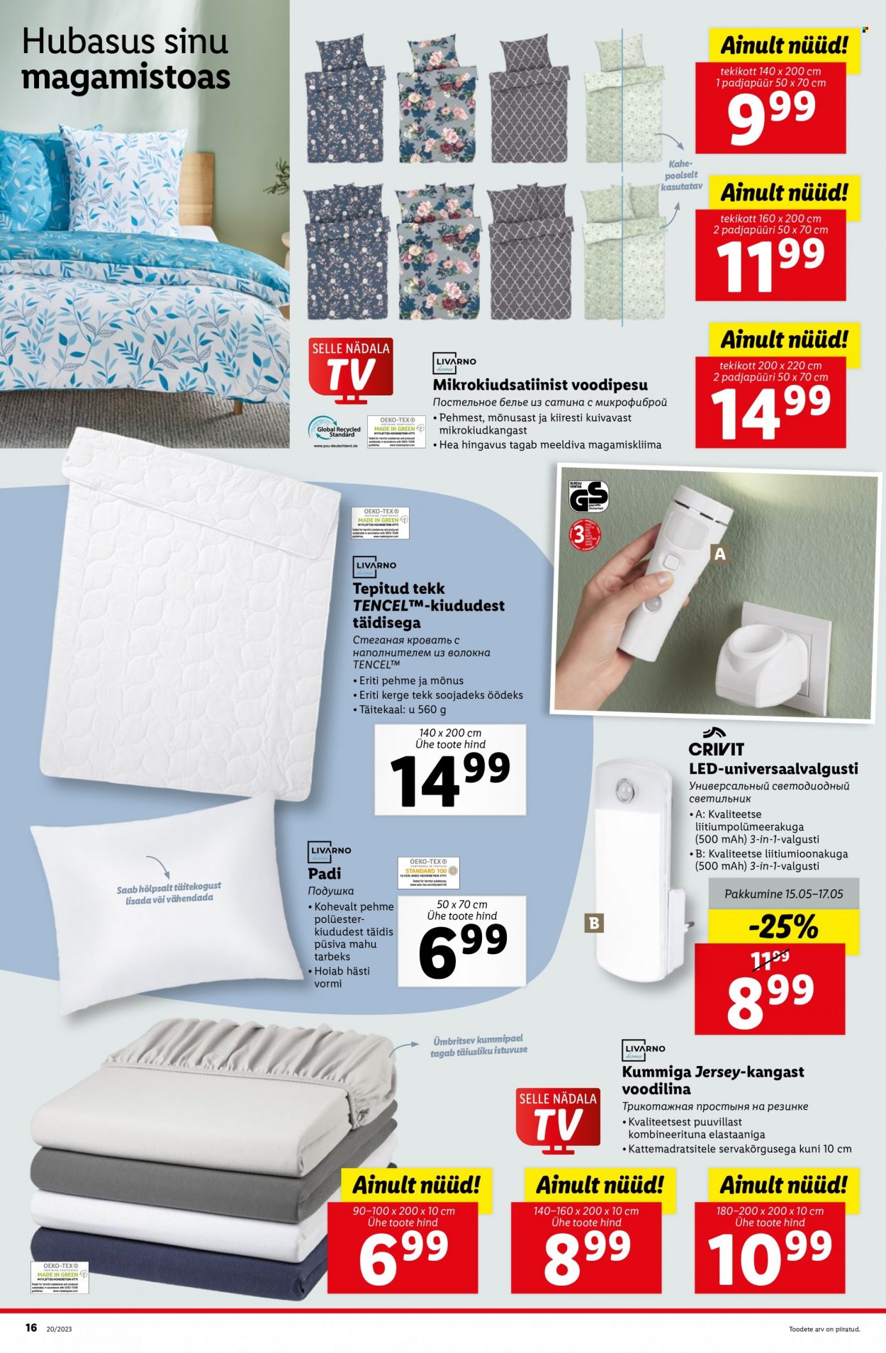 Lidl kliendileht - 15.05.2023 - 21.05.2023. Lehekülg 16