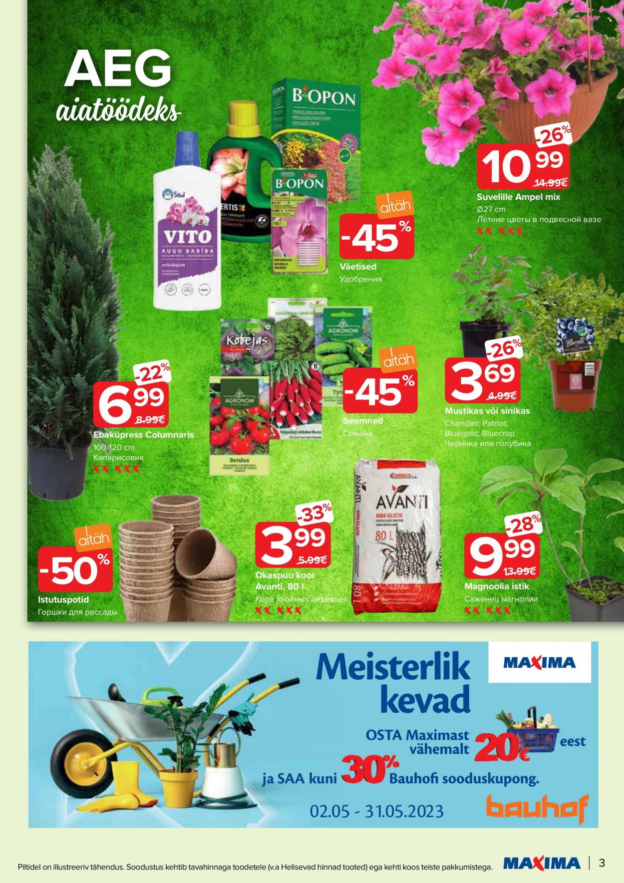 Maxima kliendileht - 16.05.2023 - 22.05.2023. Lehekülg 3
